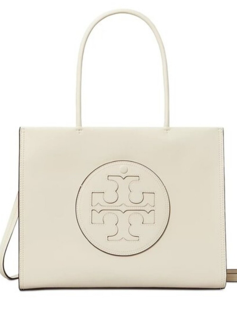 Tory Burch Warm White Small Ella Bio Tote Nwt